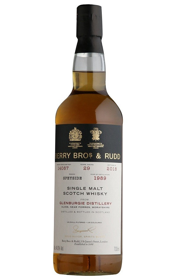 glenburgie 1989 29 year old cask14087 berry brosand rudd | scotch whisky
