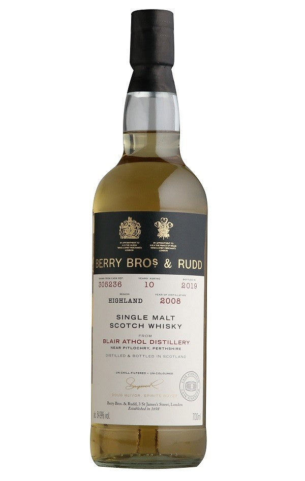 blair athol 2008 10 year old cask305236 berry bros and rudd | scotch whisky