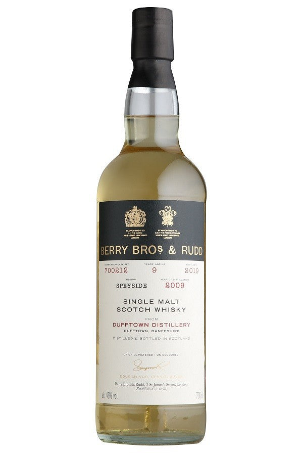 dufftown 2009 9 year old cask700212 berry bros and rudd | scotch whisky