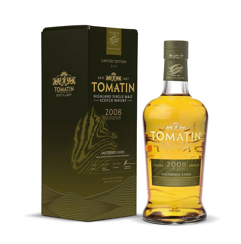 tomatin 2008 sauternes cask french collection | scotch whisky