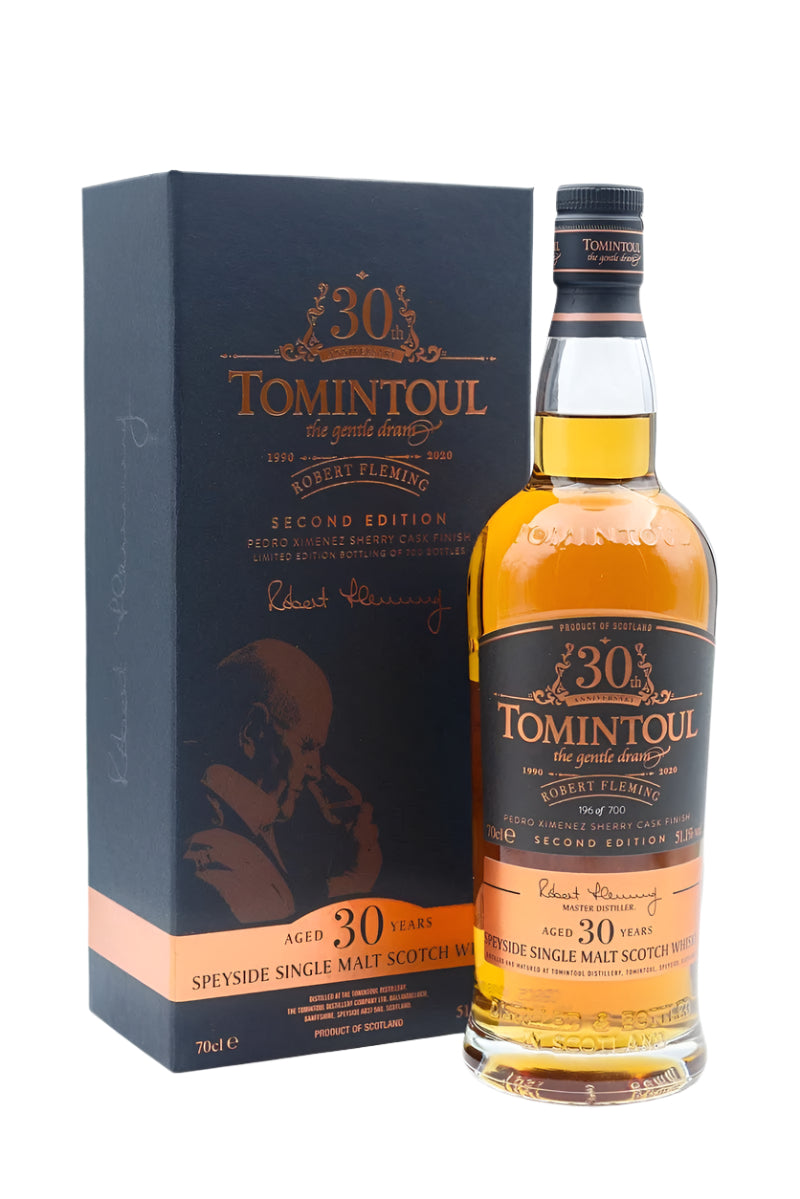 tomintoul 30 year old robert fleming second edition release | scotch whisky
