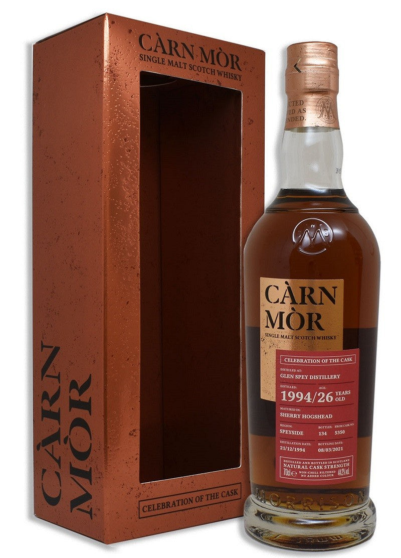 Glen Spey 26 Year Old 1994 - Celebration of the Cask (Càrn Mòr)