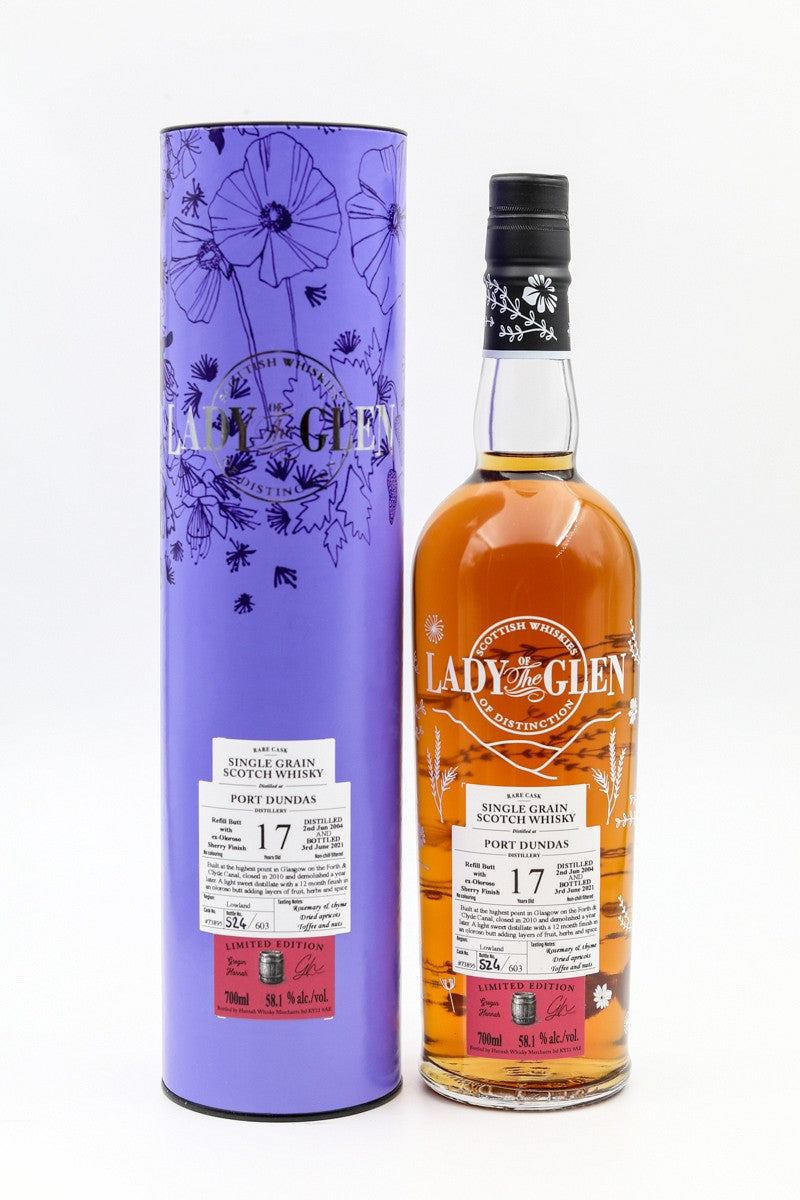port dundas 17 year old 2004 cask73895 lady of the glen | scotch whisky