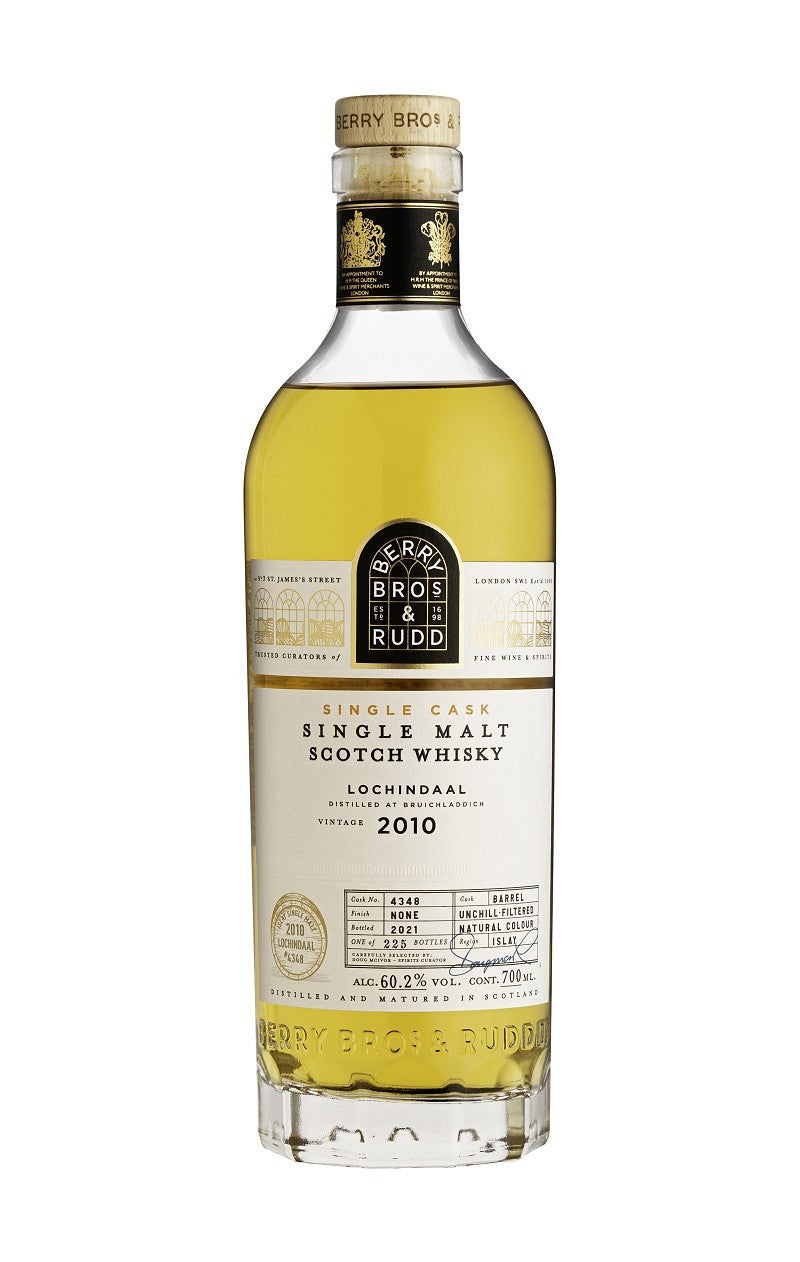 lochindaal 2010 10 year old cask 4348 berry bros and rudd | scotch whisky
