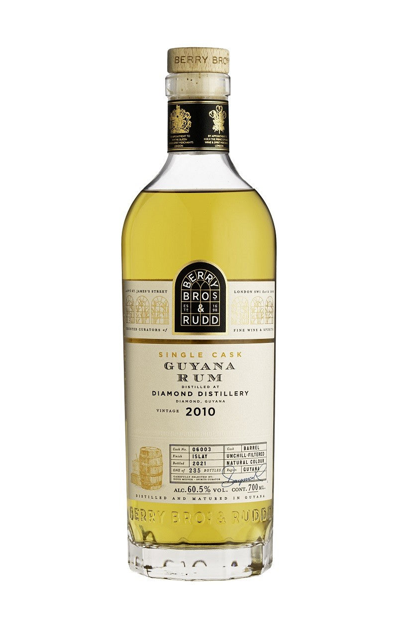 guyana rum 2010 cask 06003 berry bros and rudd | scotch whisky
