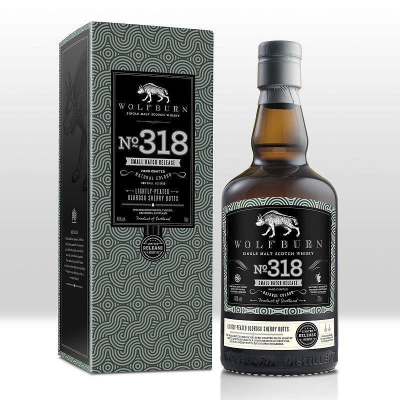 wolfburn small batch 318 | scotch whisky