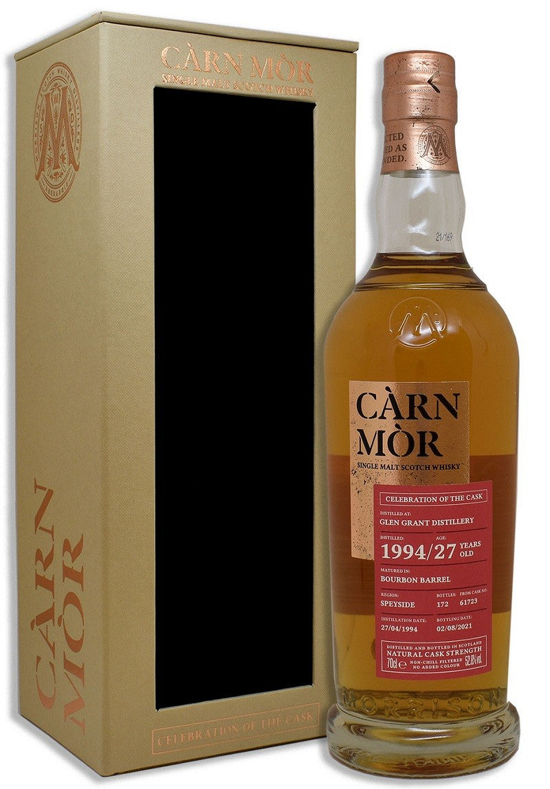 Glen Grant 27 Year Old - Celebration of the Cask (Càrn Mòr)