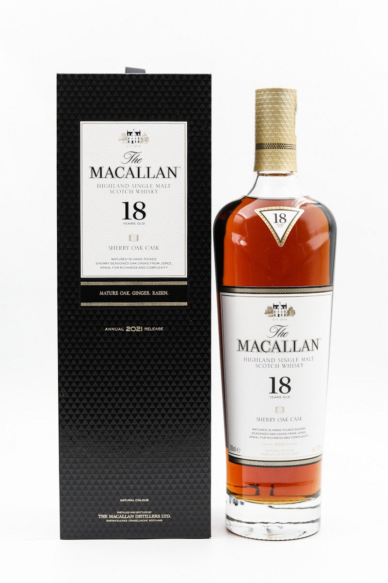 macallan 18 year old sherry oak 2021 release | scotch whisky