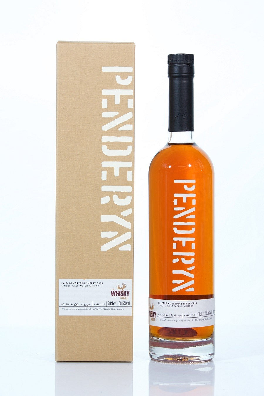 Penderyn Ex-Palo Cortado Sherry Cask S73-1 Single Cask