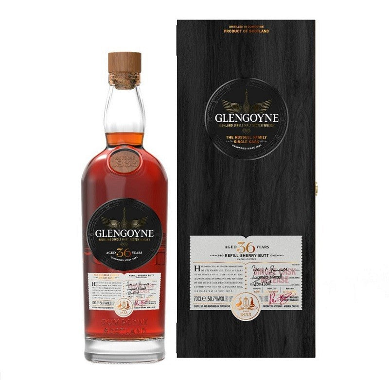 glengoyne 36 year old russel family cask | scotch whisky