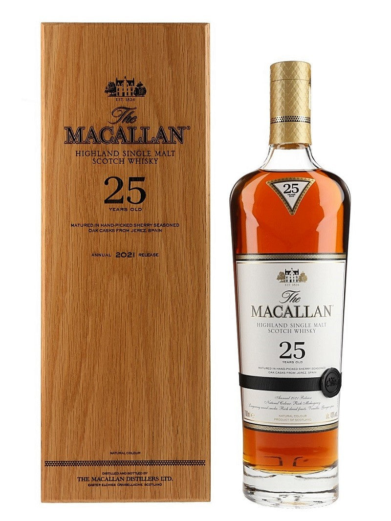 Macallan 25 Year Old 2021 Release