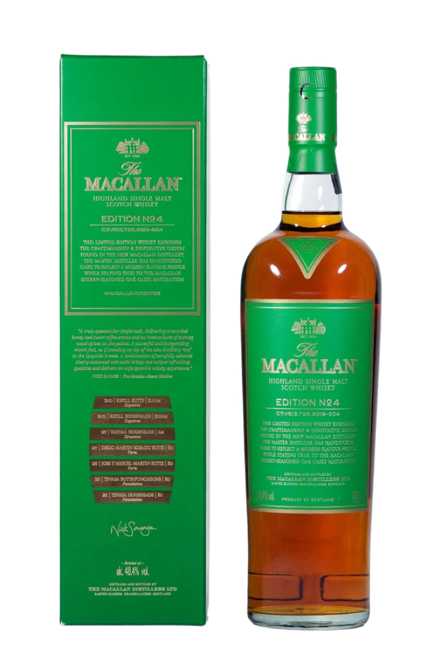 Macallan Edition No.4 | single malt whisky | scotch whisky