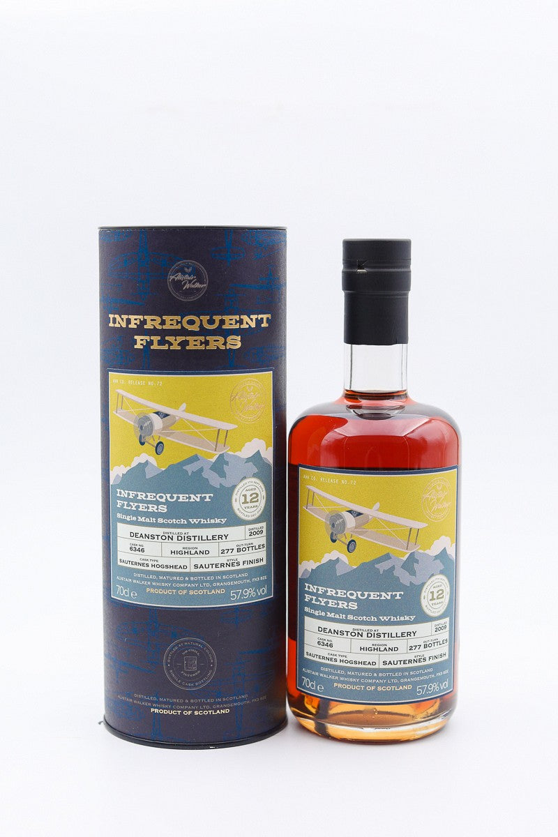 Deanston 12 Year Old 2009 (cask 6346) - Infrequent Flyers