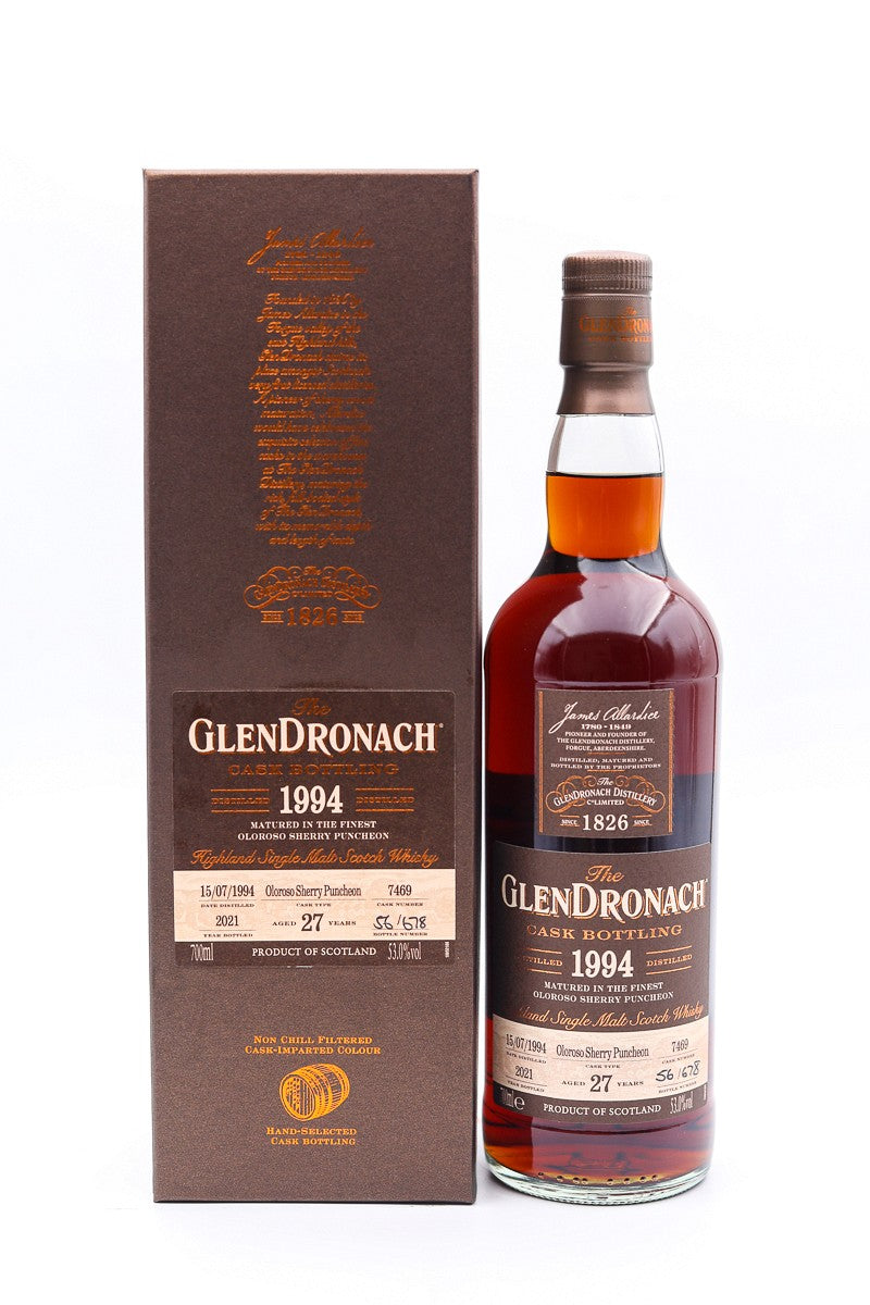 glendronach 1994 27 year old batch 19 cask7469 | scotch whisky