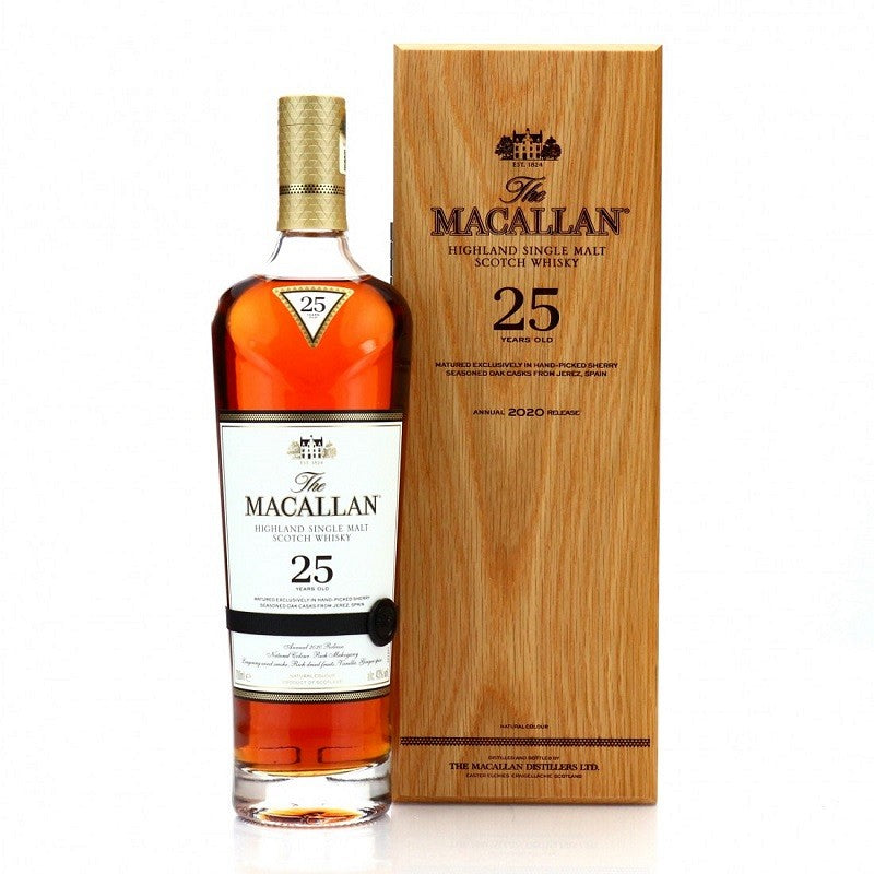 macallan 25 year old sherry oak 2020 release | scotch whisky