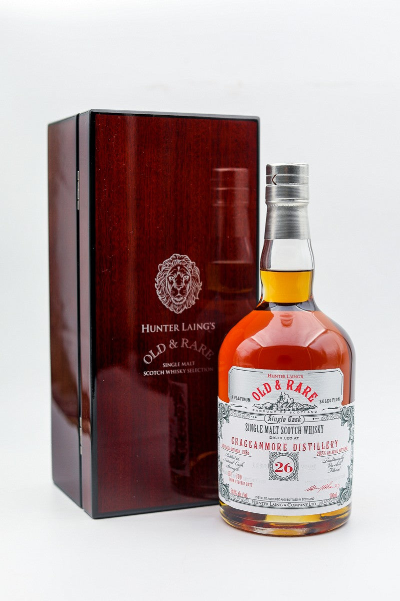 Cragganmore 26 Year Old 1995 Old & Rare (Hunter Laing)