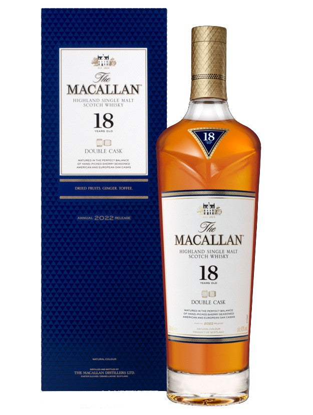 Macallan 18 Year Old - Double Cask - 2022 Release
