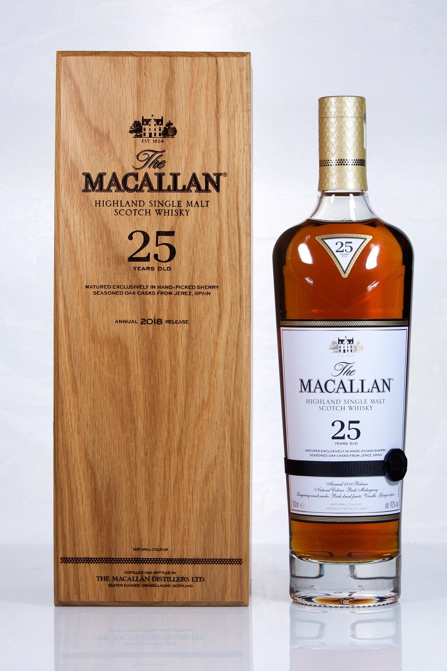Macallan 25 Year Old Sherry Oak 2018