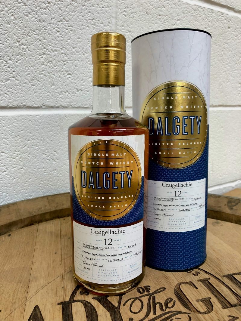 Dalgety Craigellachie 12 Year Old ( Hannah Whisky Merchants)