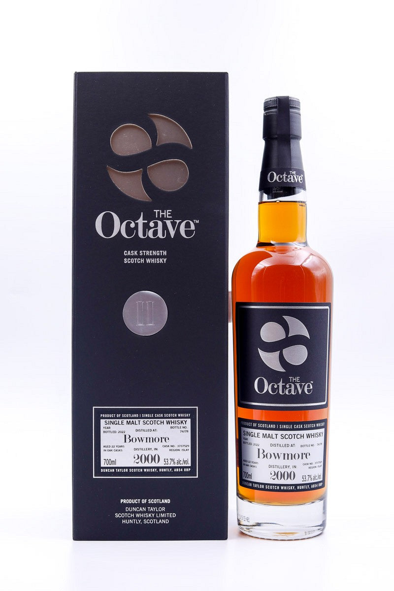 bowmore 22 year old 2000 cask3737529 premium octave duncan taylor | scotch whisky