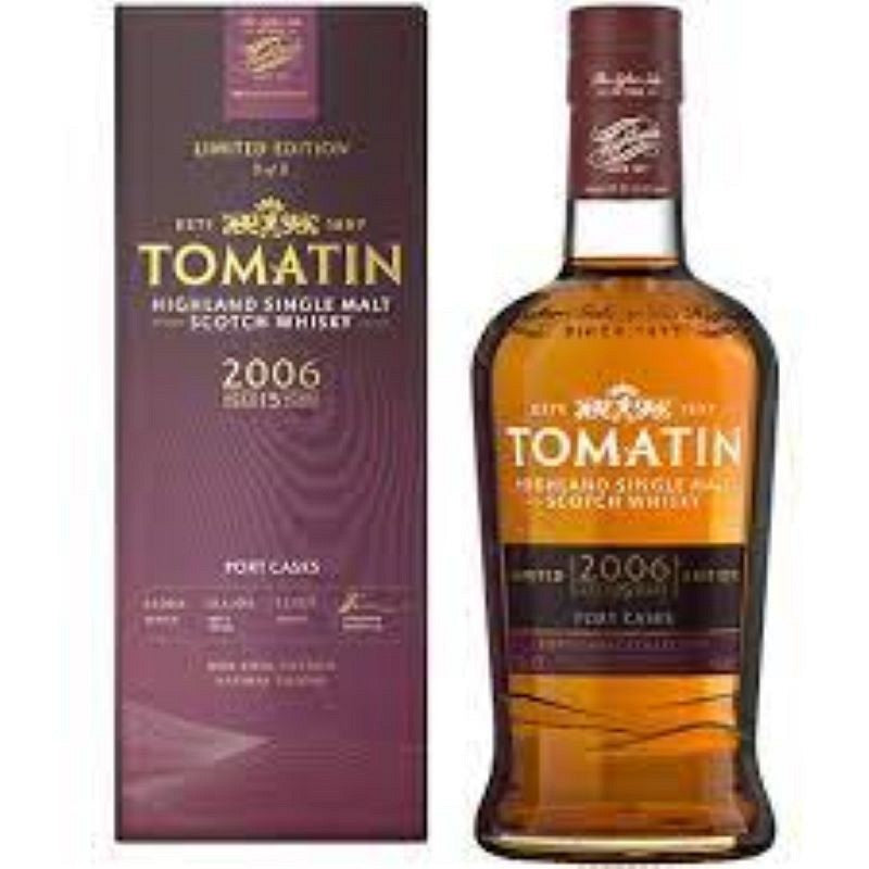 tomatin 2006 15 year old the port edition portuguese collection | scotch whisky