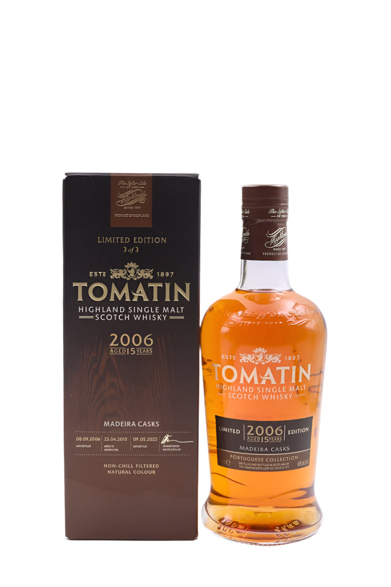 tomatin 2006 15 year old the madeira edition portuguese collection | scotch whisky