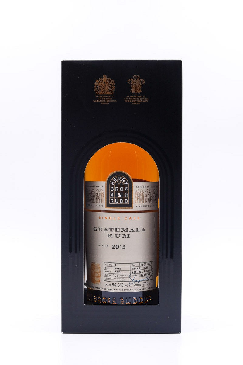 guatemala rum 2013 cask 4 berry bros and rudd | english rum