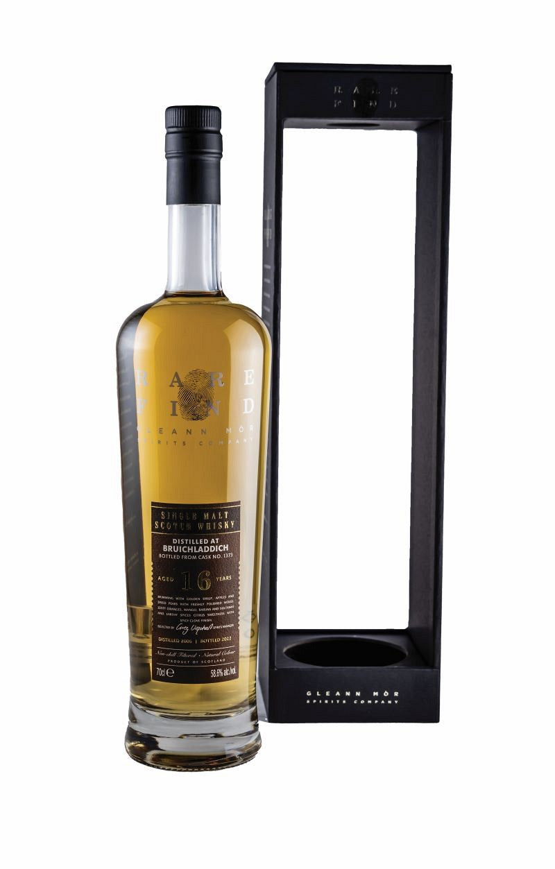 bruichladdich 16 year old 2006 rare find gleann mor | scotch whisky