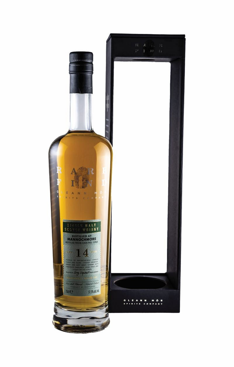 mannochmore 14 year old 2008 rare find gleann mor | scotch whisky