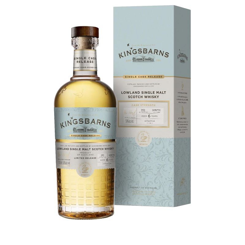 Kingsbarns 6 Year Old Single Cask - Ex-Peated Cask