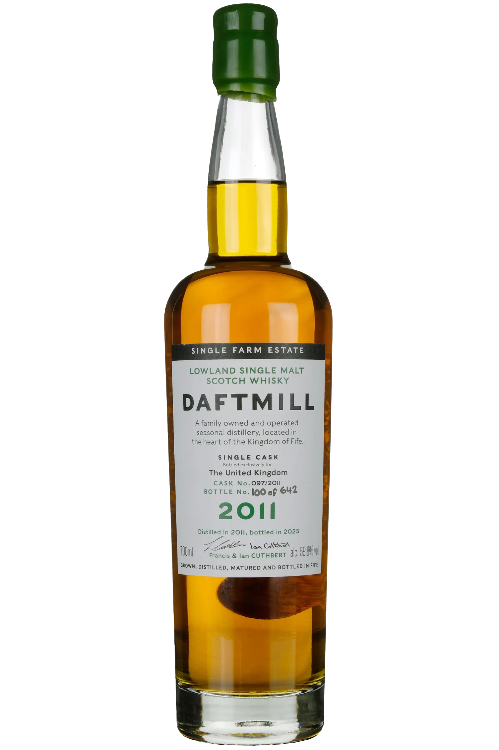 Daftmill Single Cask #97 – UK Exclusive Cask 59.8%