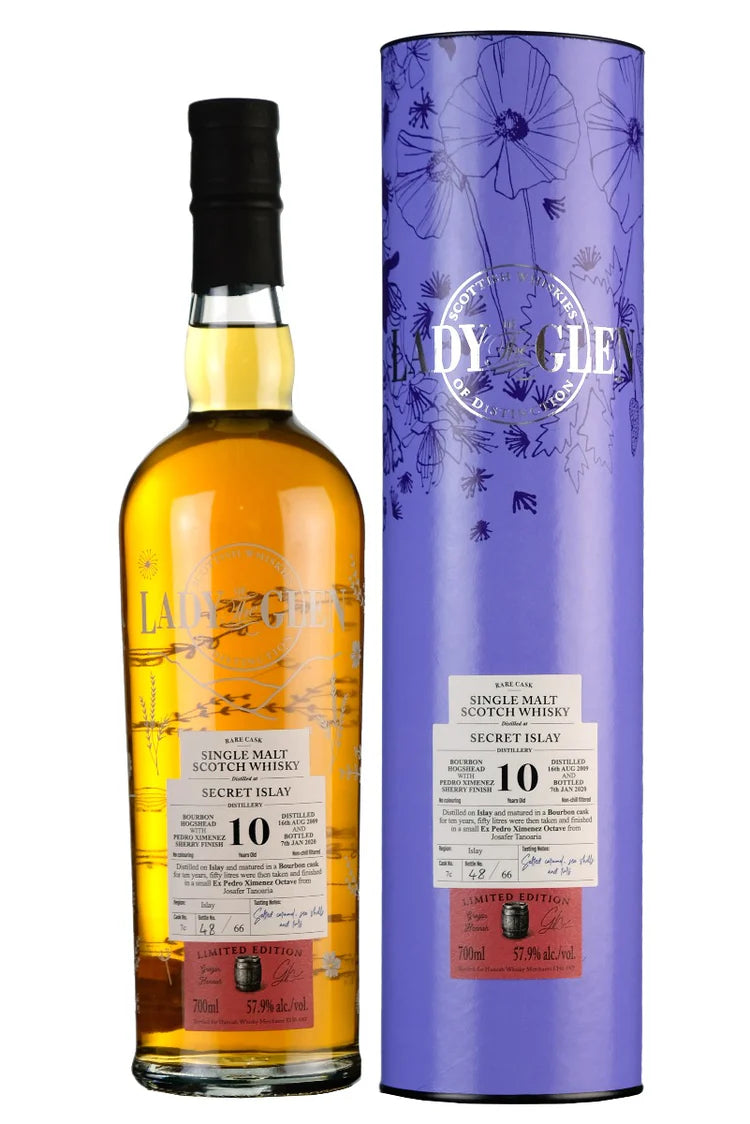 Secret Islay 10 Year Old 2009 - Lady of the Glen