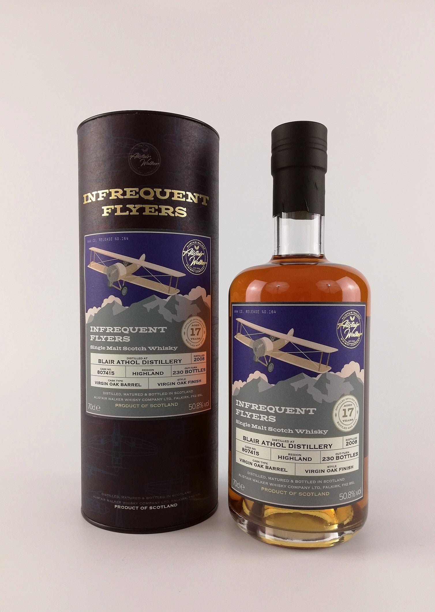 Blair Athol 2008 - 17 Year Old (Cask 807415) Infrequent Flyers