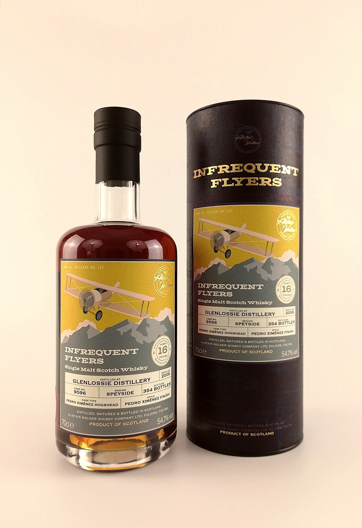 Glenlossie 2009 - 16 Year Old (Cask 9096) Infrequent Flyers) - Batch 18