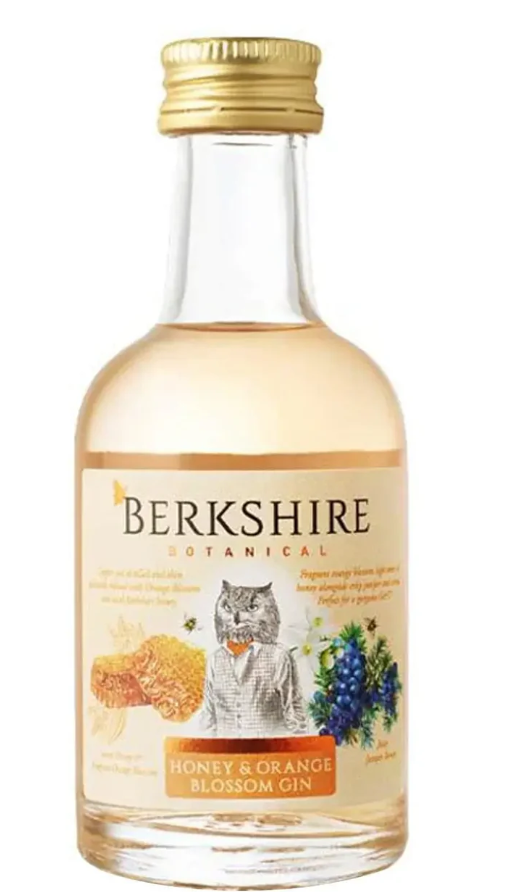 Berkshire Orange and Honey Blossom Gin 5cl