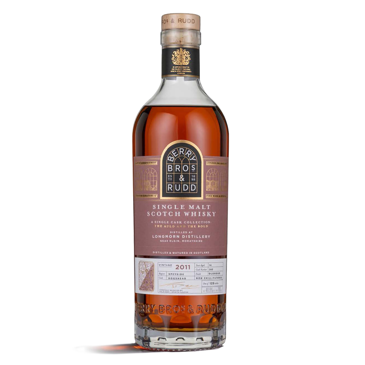 Longmorn 2011 14 Year Old Cask#263 - Berry Bros. & Rudd
