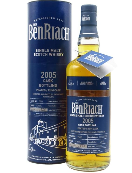 BenRiach 14 Year Old 2005 - Cask 7553