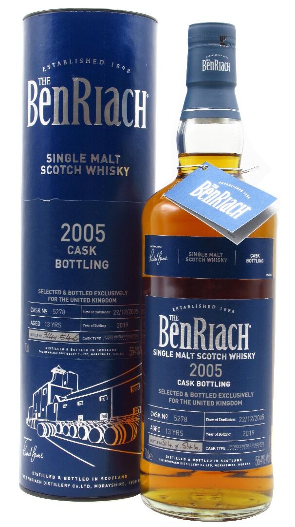 BenRiach 13 Year Old 2005 - Cask 5278