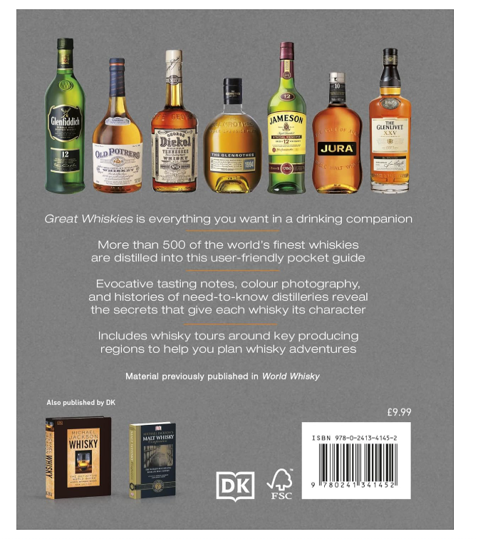 Great Whiskies: 500 of the Best from Around the World - Hardcover Book