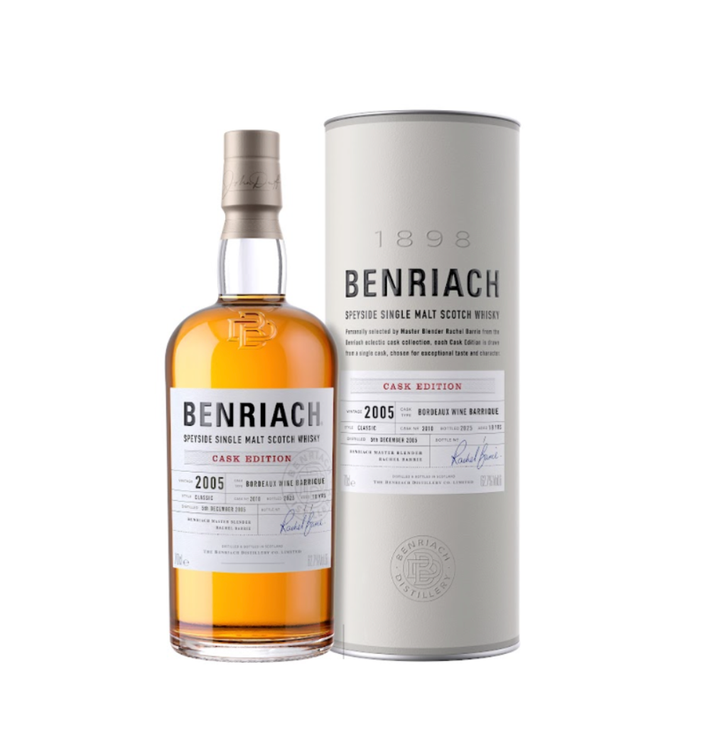 Benriach 2005 18 Year Old Bordeaux Wine Barrique Cask Edition #2010