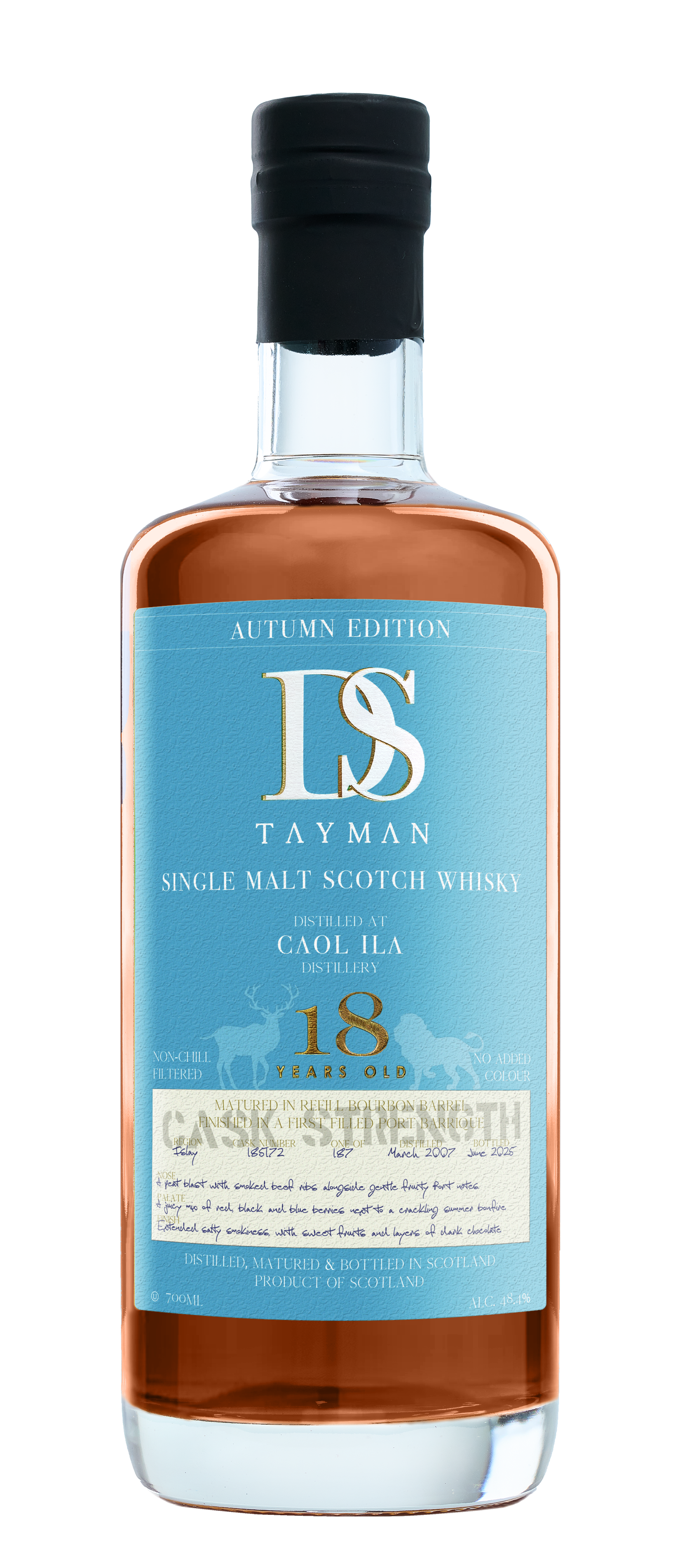 18 Year Old Caol Ila - Cask Strength - Autumn Edition - DS Tayman