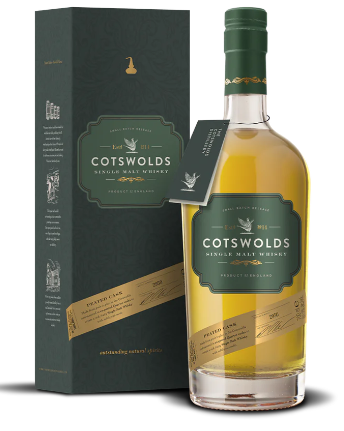 Cotswolds Peated Single Malt Whisky