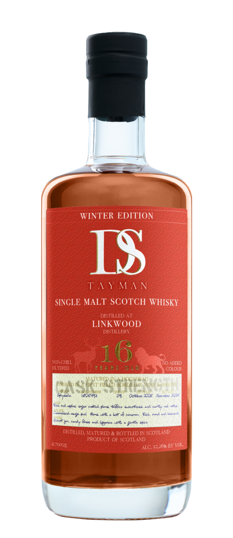 Linkwood 16 Year Old Cask Strength – Winter Edition - DS Tayman