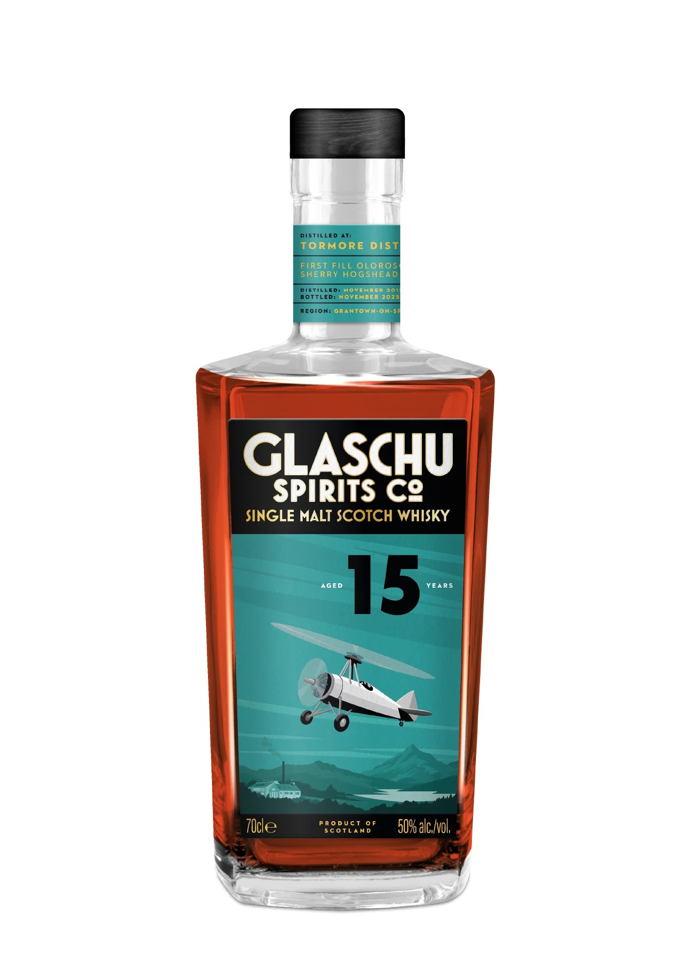 Tormore 15 Year Old 2010 Oloroso Sherry Finish (Glaschu Spirits Co.)