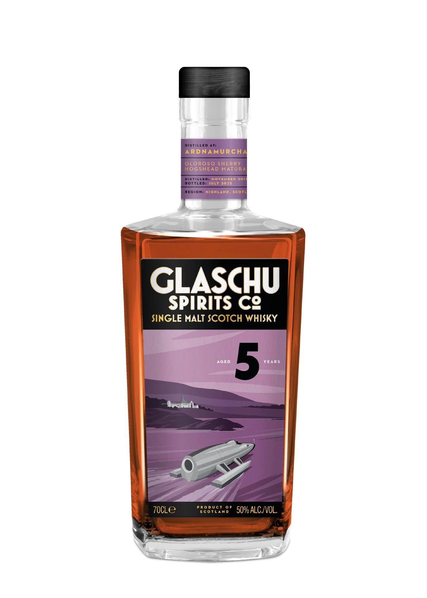 Ardnamurchan 5 Year Old 2019 Oloroso Sherry (Glaschu Spirits Co.)
