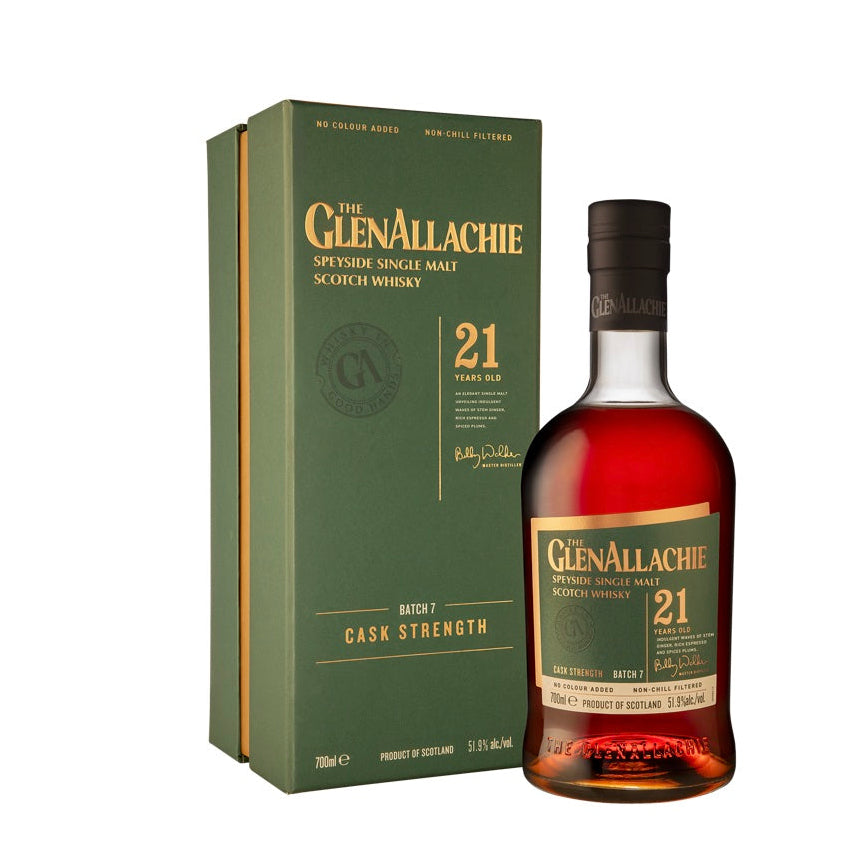 The GlenAllachie 21 Year Old Cask Strength – Batch 7