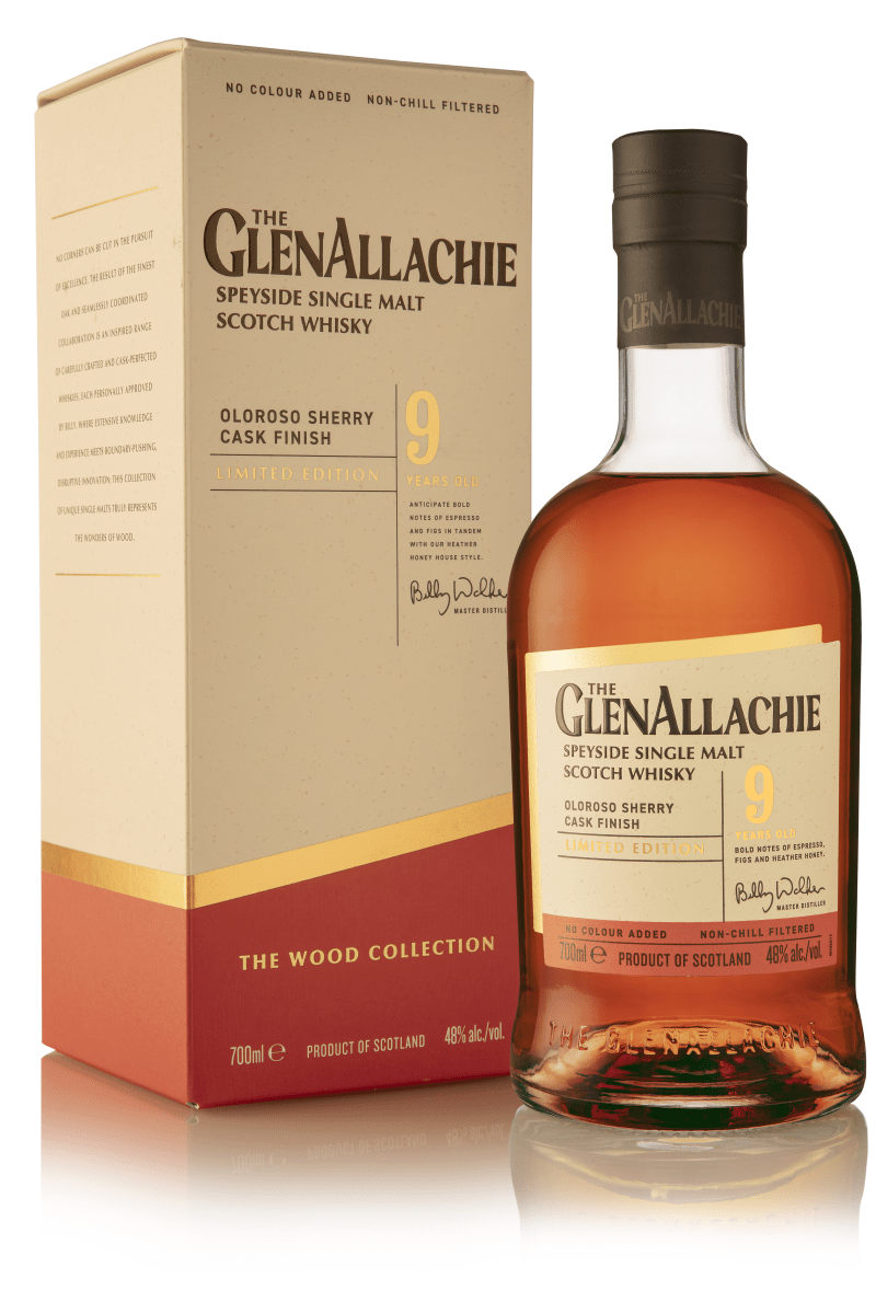 Glenallachie 9 Year Old Oloroso Sherry Cask Finish - The Wood Collection