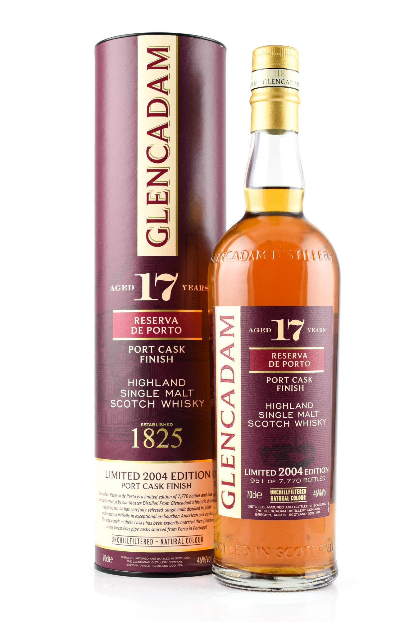 Glencadam 17 Year Old - 2004 - Port Cask Reserva de Porto