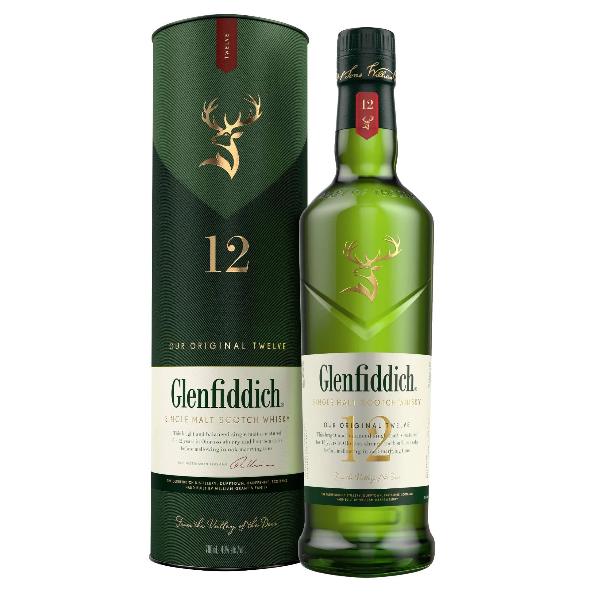 Glenfiddich 12 Year Old - Old Packaging