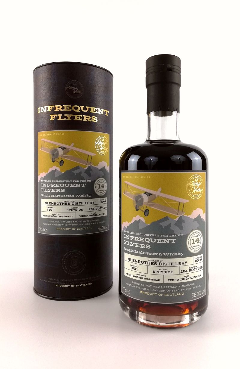 Glenrothes 14 Year Old 2009 (cask 1801) - Infrequent Flyers